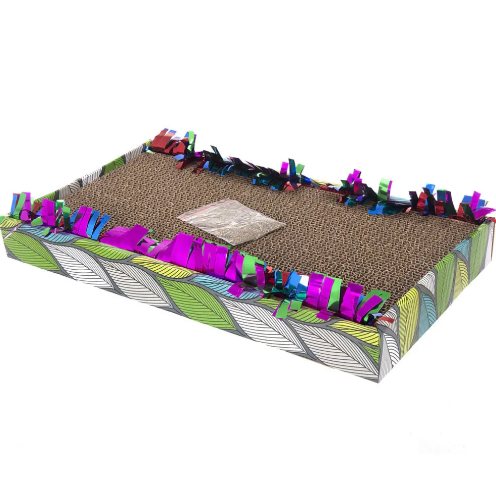 Ware Corrugate Fancy Cat Floor Scratcher