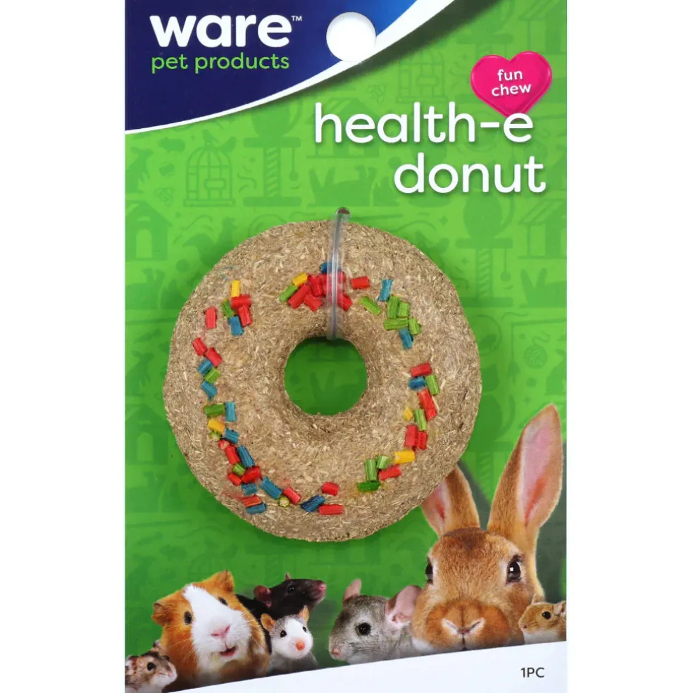 Ware Fun Chew Health-e Donut Chew Toy For Small Animals
