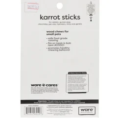 Ware Karrot Sticks for Small Animals, 3-count