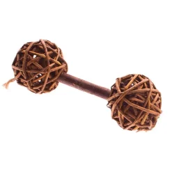 Ware Willow Barbell Toy for Small Animal, Small