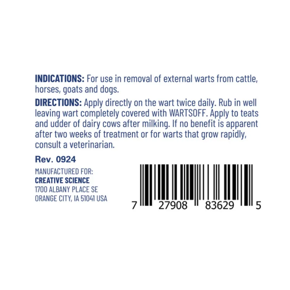 Wartsoff Wart Removal Ointment (4oz)