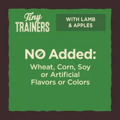 Wellness CORE Tiny Trainers Tender Grain Free Lamb & Apple Dog Treats (6 oz)