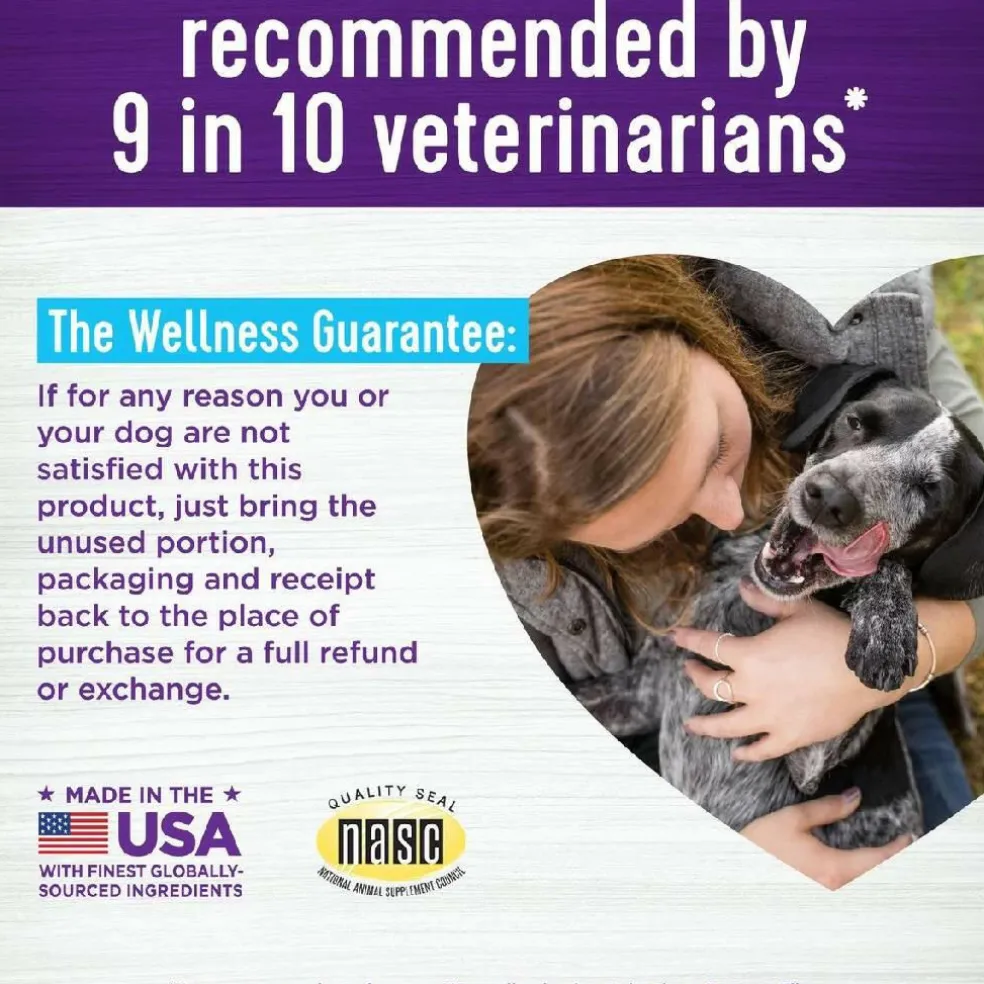 Wellness Move Hip & Joint Support Chicken Flavor Chew Supplement for Dogs