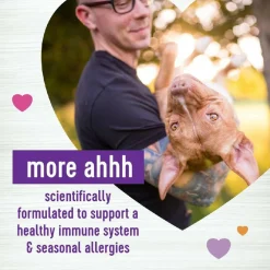 Wellness Shield Immune Health & Seasonal Allergy Support Supplement for Dogs, 45 soft chews