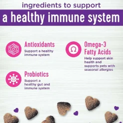 Wellness Shield Immune Health & Seasonal Allergy Support Supplement for Dogs, 45 soft chews