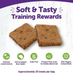 Wellness The Rewarding Life Lamb & Salmon Recipe Grain-Free Dog Treats (6 oz)