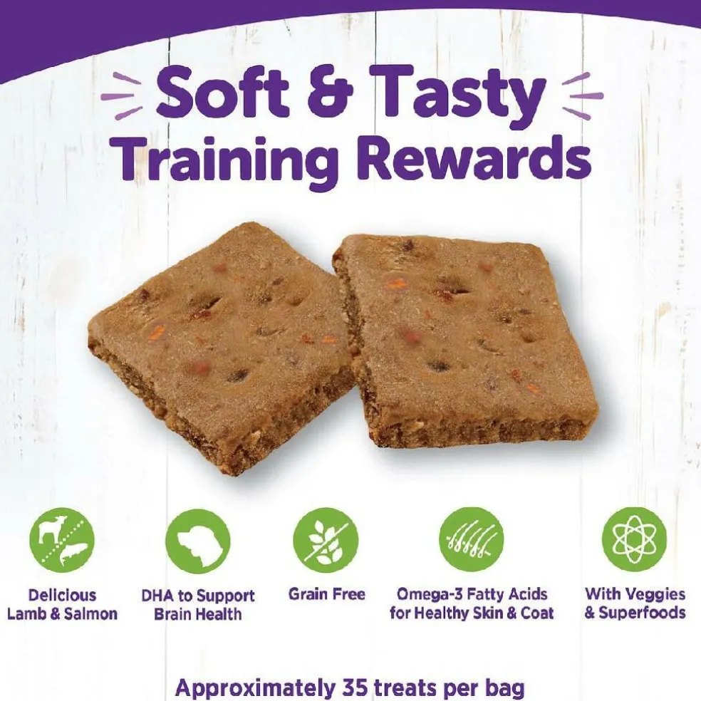 Wellness The Rewarding Life Lamb & Salmon Recipe Grain-Free Dog Treats (6 oz)