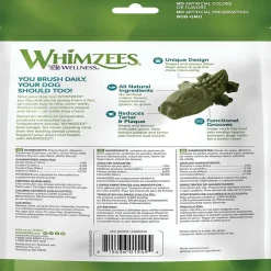 WHIMZEES by Wellness Alligator Natural Grain Free Dental Chews For Medium Dogs (12 pc)