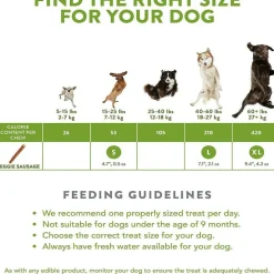 Whimzees by Wellness Dental Chews Veggie Sausage For Large Dog (7 Pack)