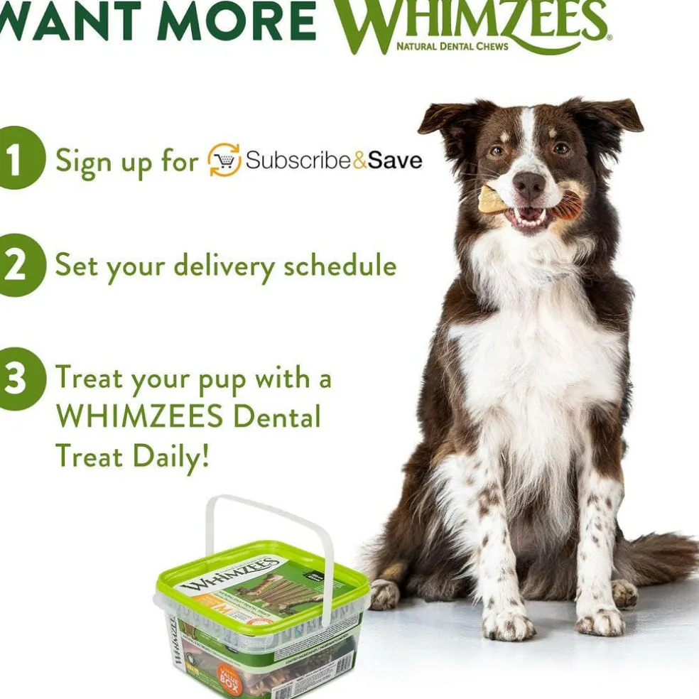 Whimzees by Wellness Dental Chews Variety Packs For Medium Dog (28 count)