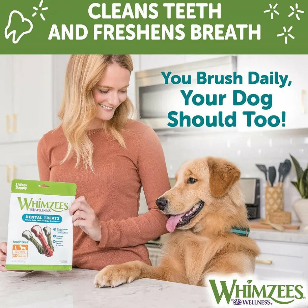 Whimzees by Wellness Natural Dental Value Box Treat For Large Dogs (24 count)