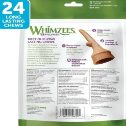Whimzees by Wellness Occupy Antler Value Bag Natural Dental Chews For Small Dog (24 pc)