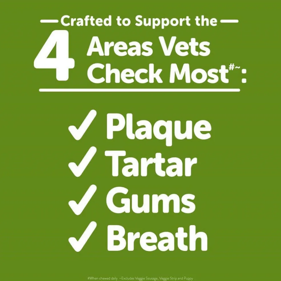 Whimzees by Wellness Stix Natural Grain-Free Dental Chews For Small Breed Dogs (14.8 oz)