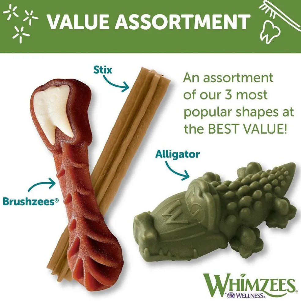 WHIMZEES by Wellness Variety Pack Grain-Free Dental Treats For Large Dog (14 ct)