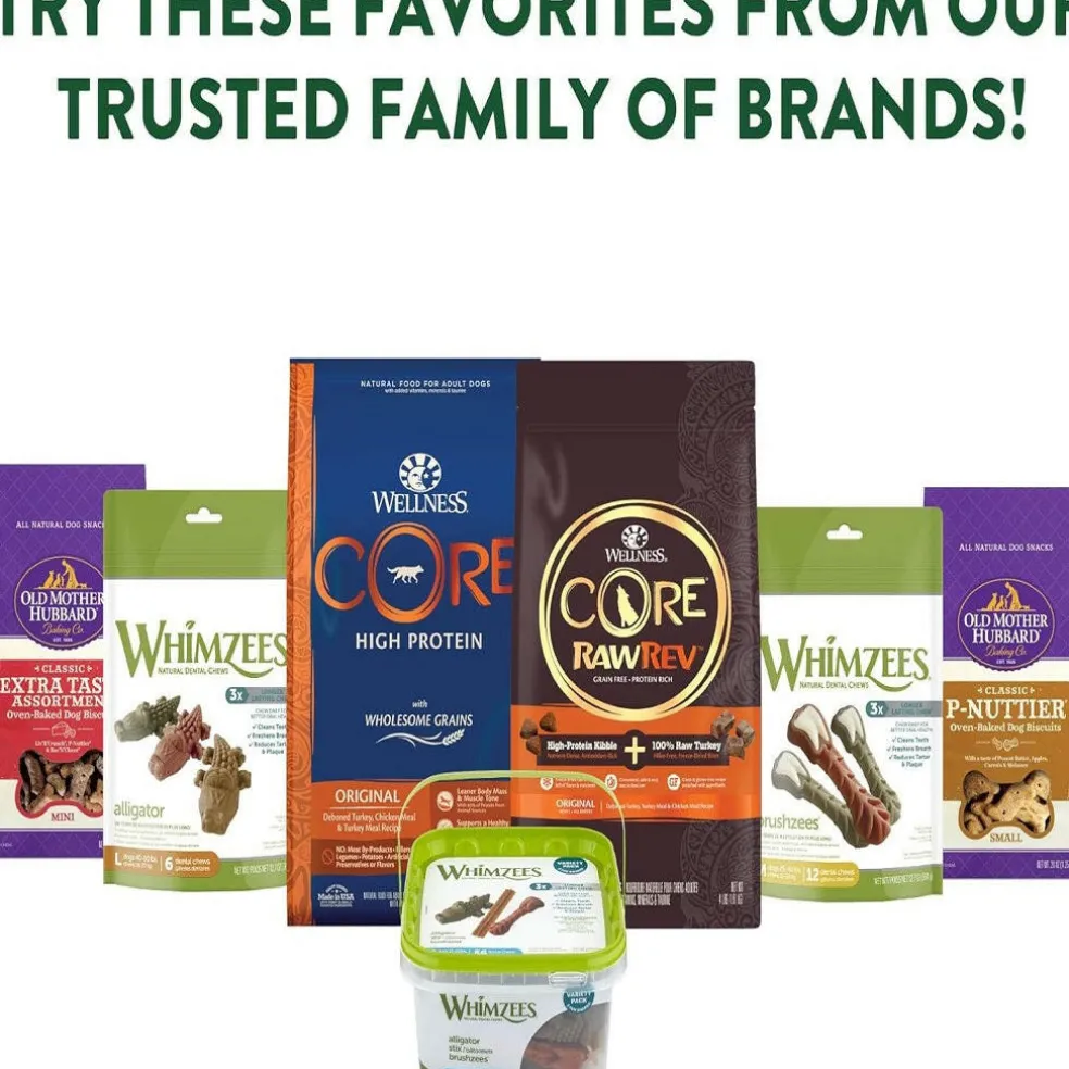 WHIMZEES by Wellness Variety Pack Grain-Free Dental Treats For Large Dog (14 ct)