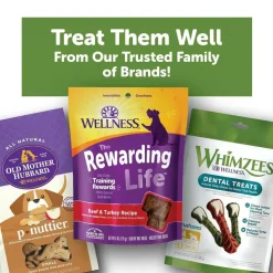 Whimzees Daily Use Pack Dental Treats For Dogs Extra Small Brushzees (7.4 oz)