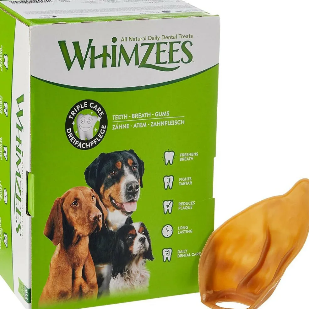 Whimzees Veggie Ear Dental Chews For Dogs (18 ct)