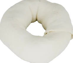 White Rawhide Donut 3-4”