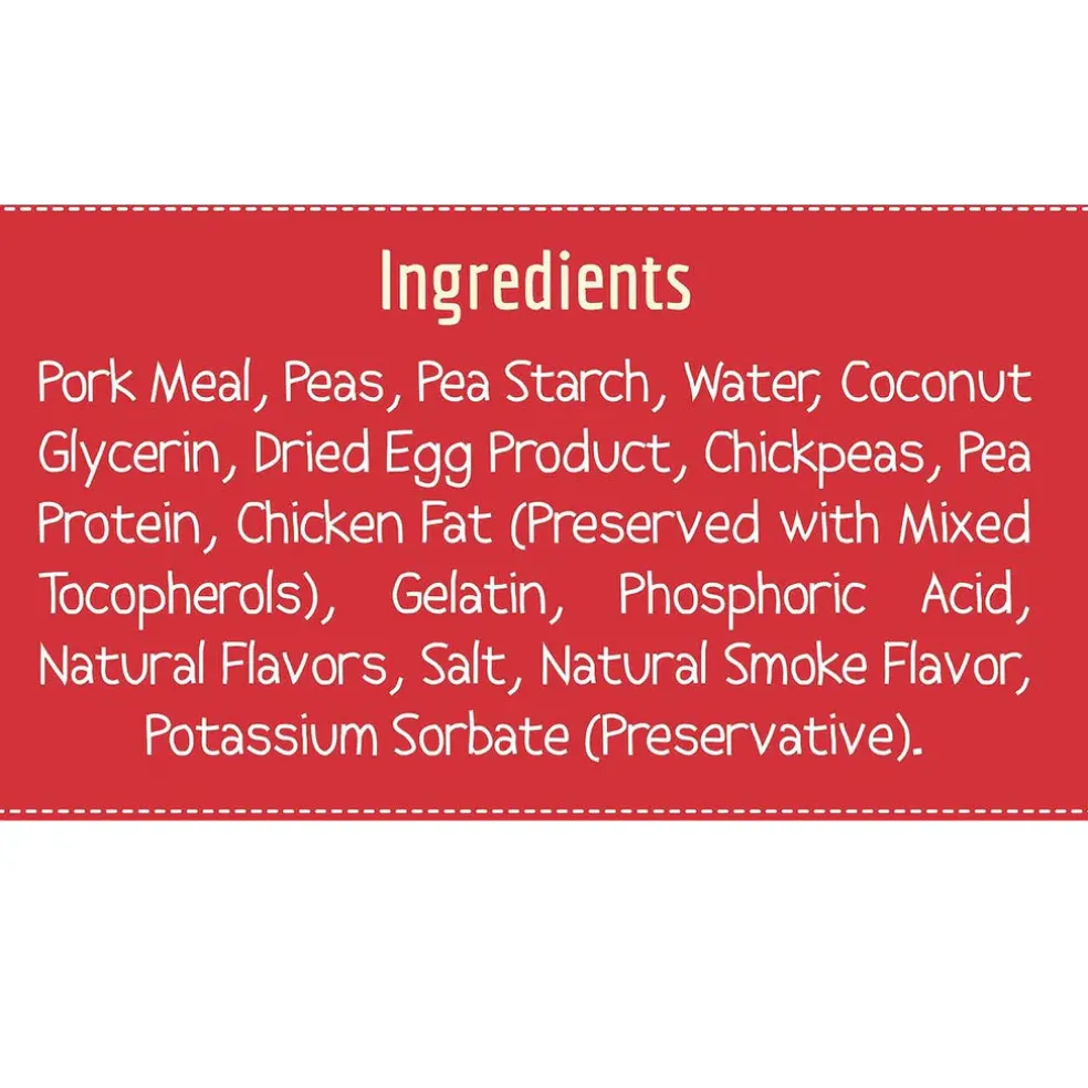 Wholesomes Bruno's Pork Grain Free Jerky Strips Moist Dog Treats