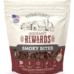 Wholesomes Gourmet Rewards Smoky Bites Biscuit Treats For Dogs
