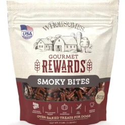 Wholesomes Gourmet Rewards Smoky Bites Biscuit Treats For Dogs