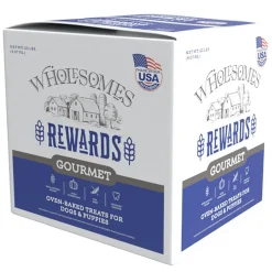 Wholesomes Gourmet Rewards Smoky Bites Biscuit Treats For Dogs
