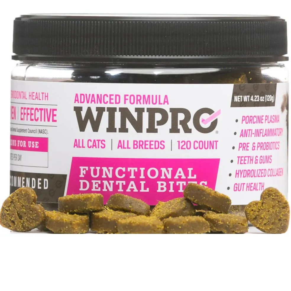 WINPRO Cat Dental Bites (120 Bites)