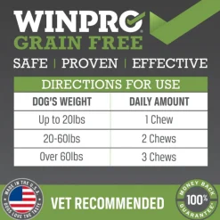 WINPRO Dog Hip & Joint Supplement (60 Chews)