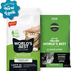 World's Best Cat Litter Comfort Care Unscented, 28 lbs