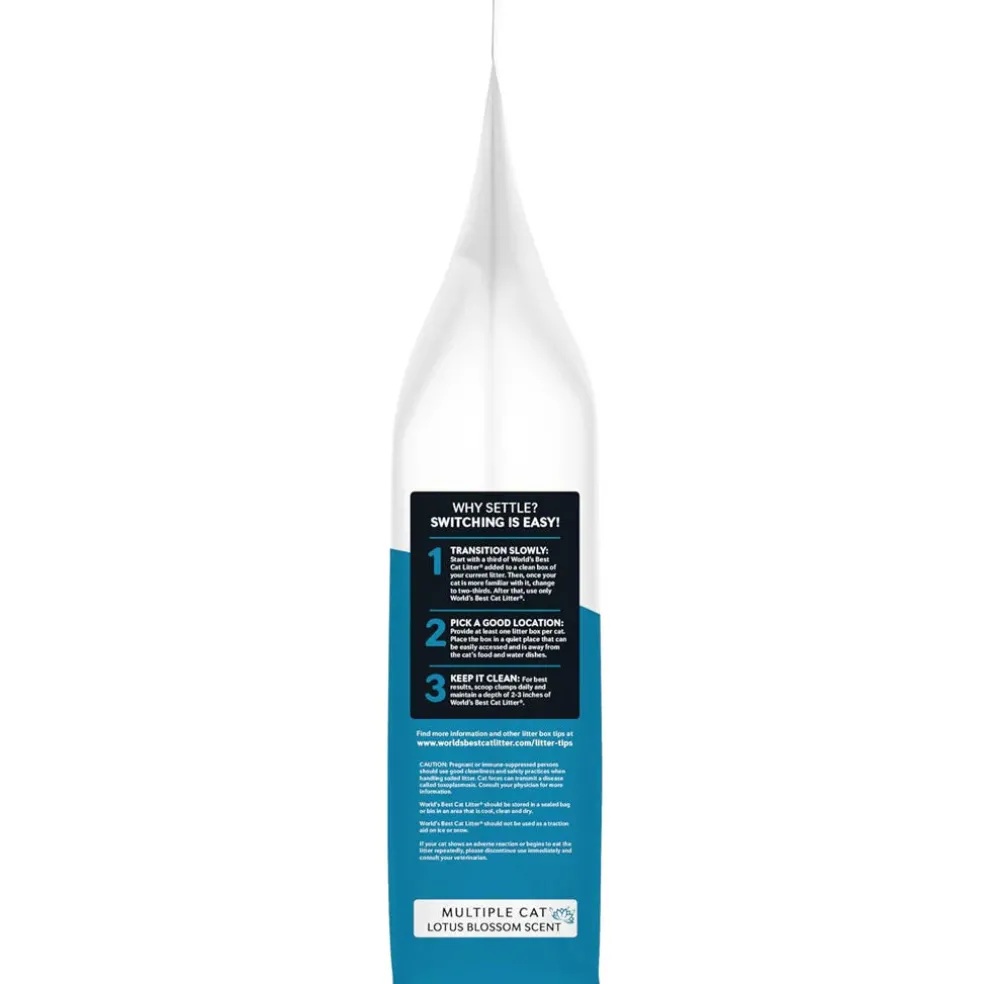 World's Best Cat Litter Multiple Cat Lotus Blossom Scent, 28 lbs