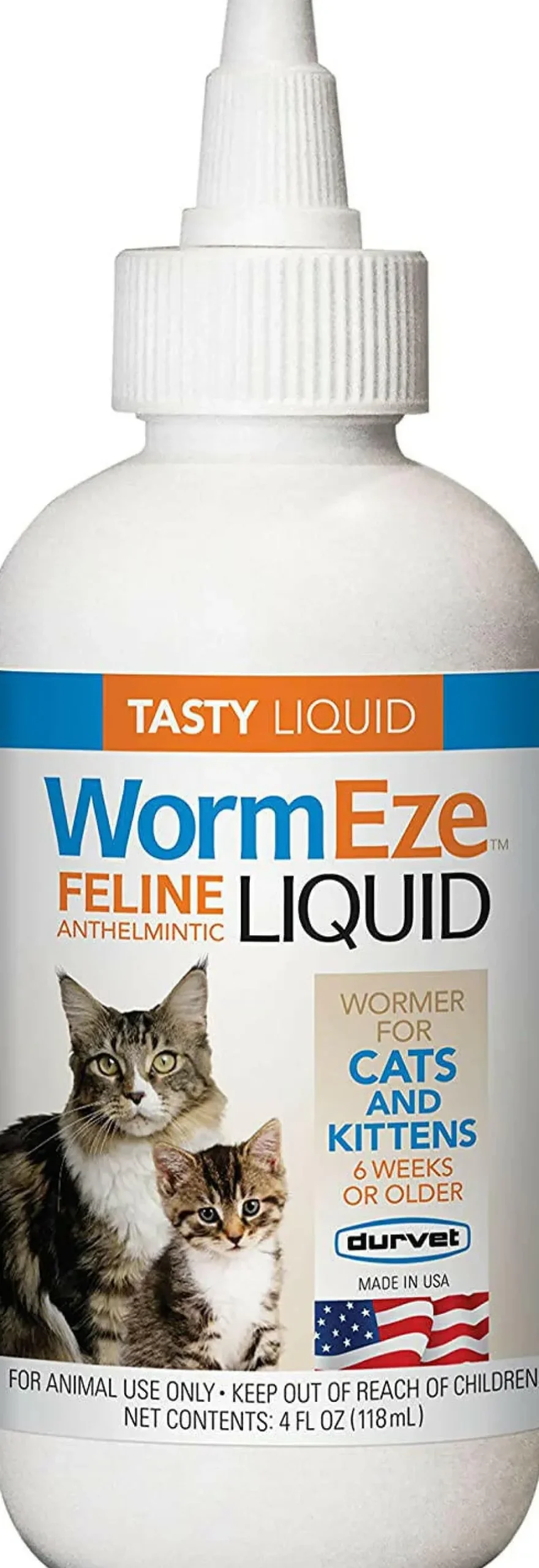 WormEze Feline Anthelmintic Liquid (4 oz)