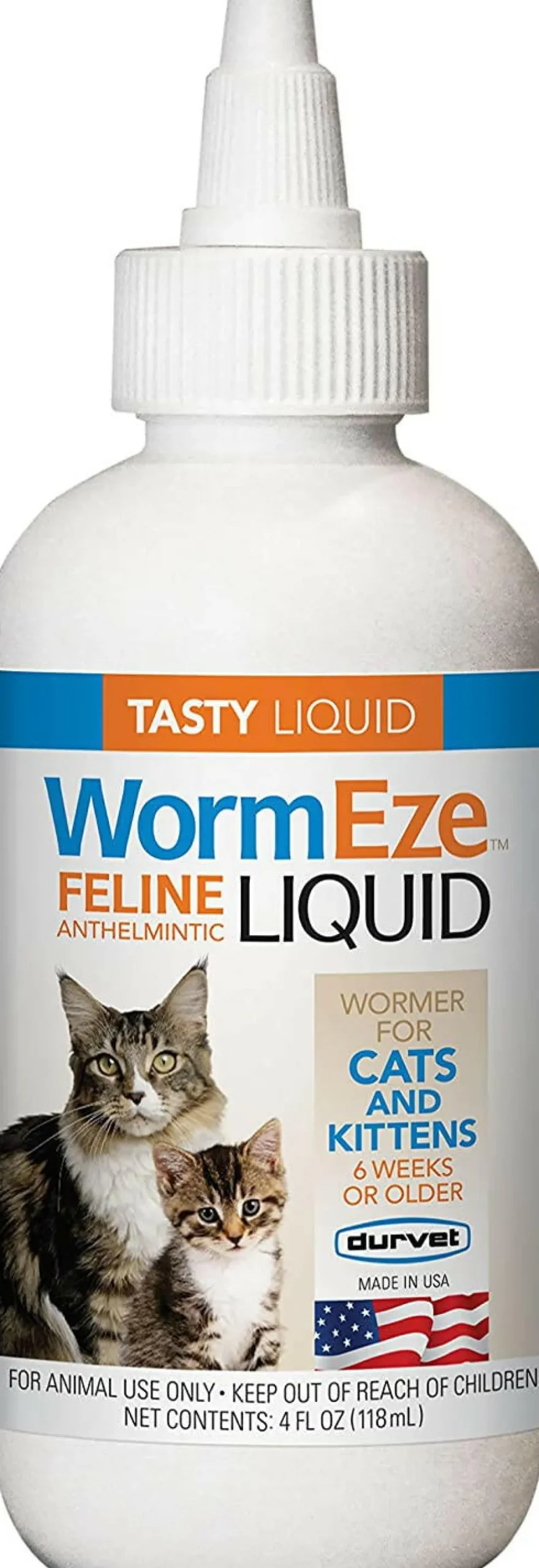 WormEze Feline Anthelmintic Liquid (4 oz)