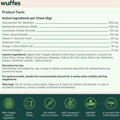 Wuffes Hip & Joint Chews for Dogs