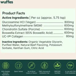 Wuffes Joint Liquid for Dogs (8 oz)