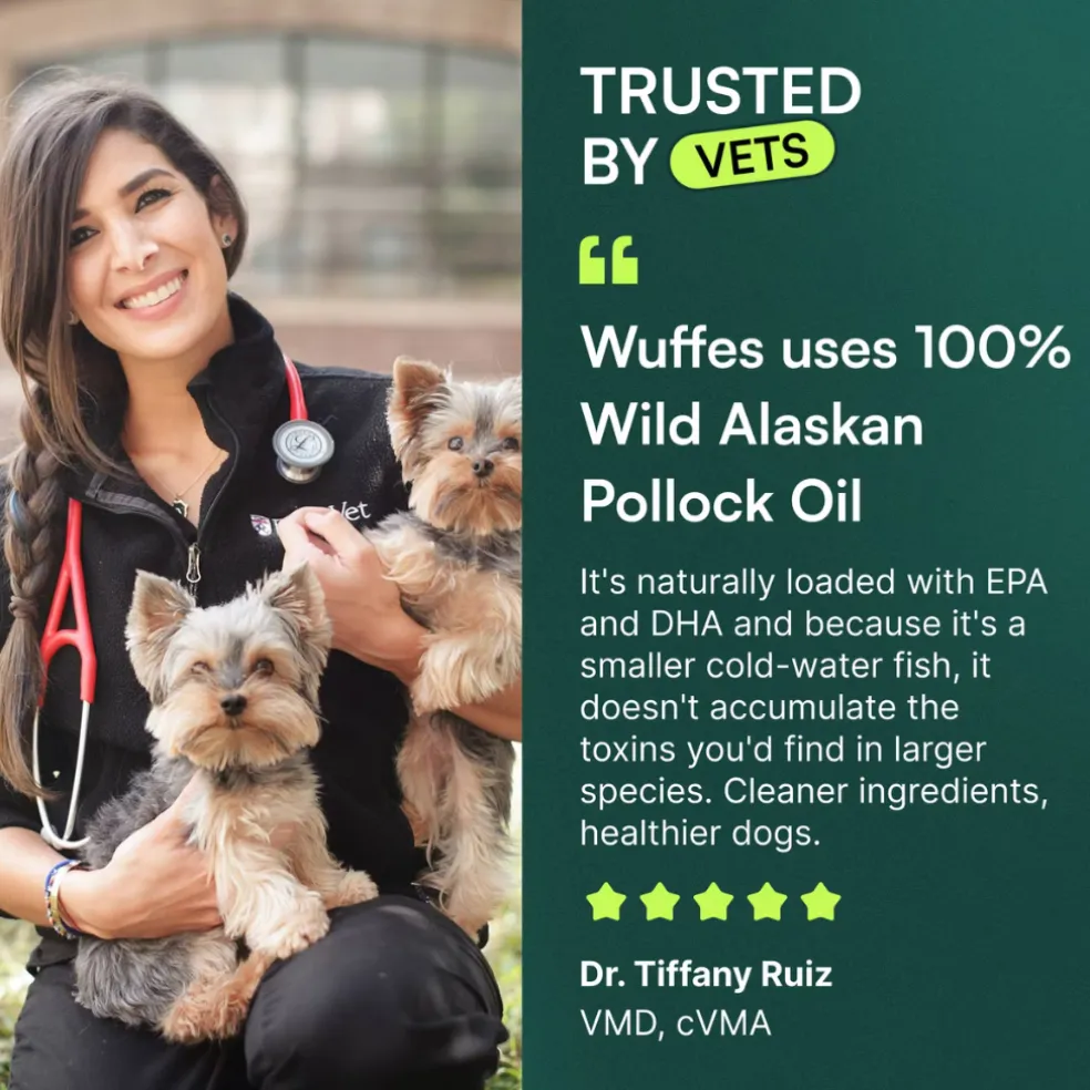 Wuffes Probiotic Chews for Dogs (50 chews)