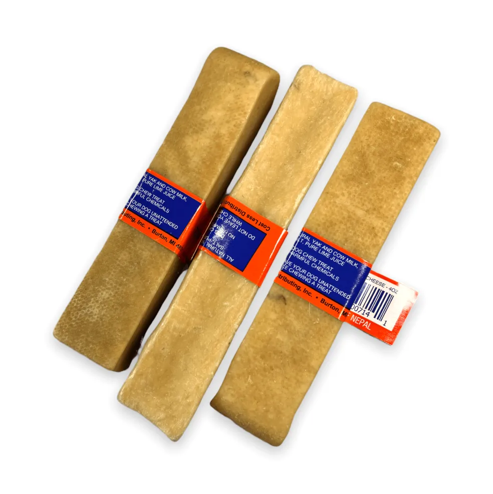 XL Yak Chews - 4oz-4.5oz - Dogs UNDER 40 - 50 lbs