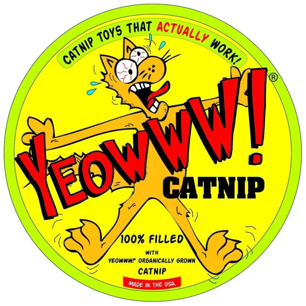 Yeowww! Catnip Pineapple Cat Toy One Size, 1 count