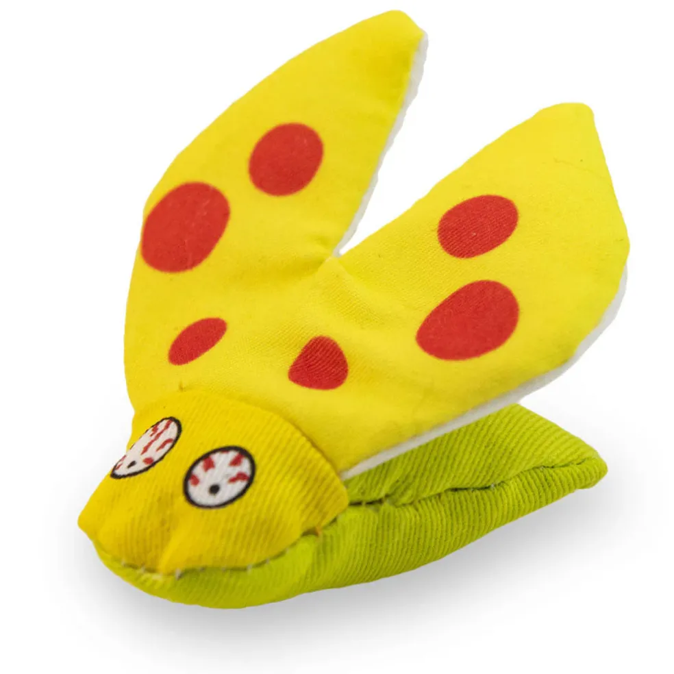 Yeowww! Lady-Krinkle-Bug Catnip Cat Toy, 1 count