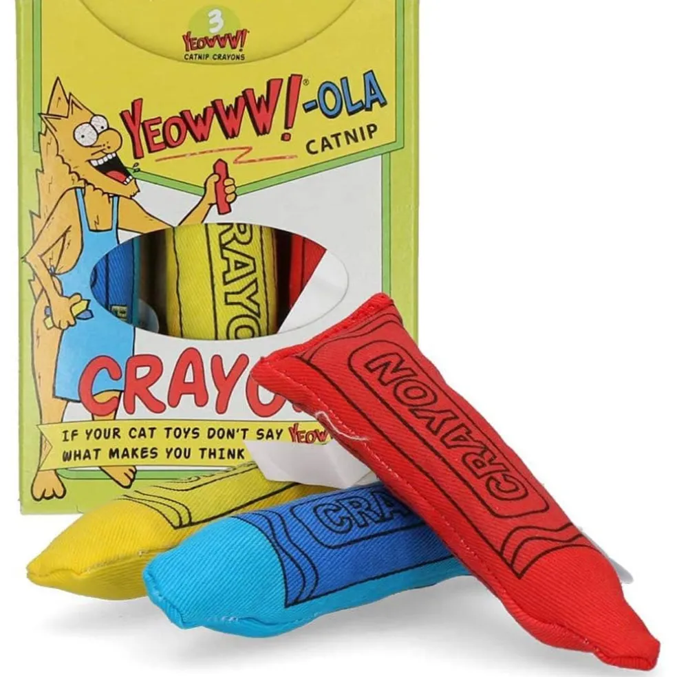 Yeowww!-Ola Crayons Catnip Cat Toy