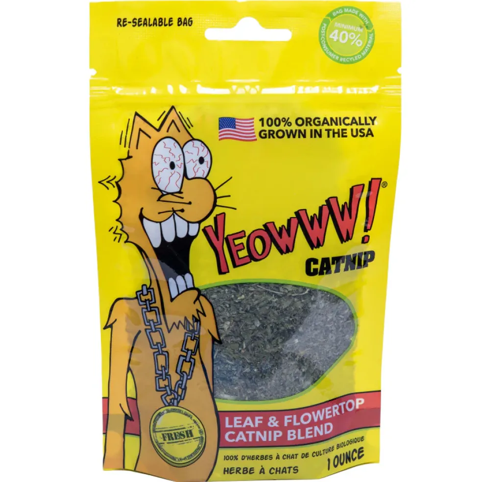 Yeowww! Organic Catnip For Cat Toys, 1-ounce