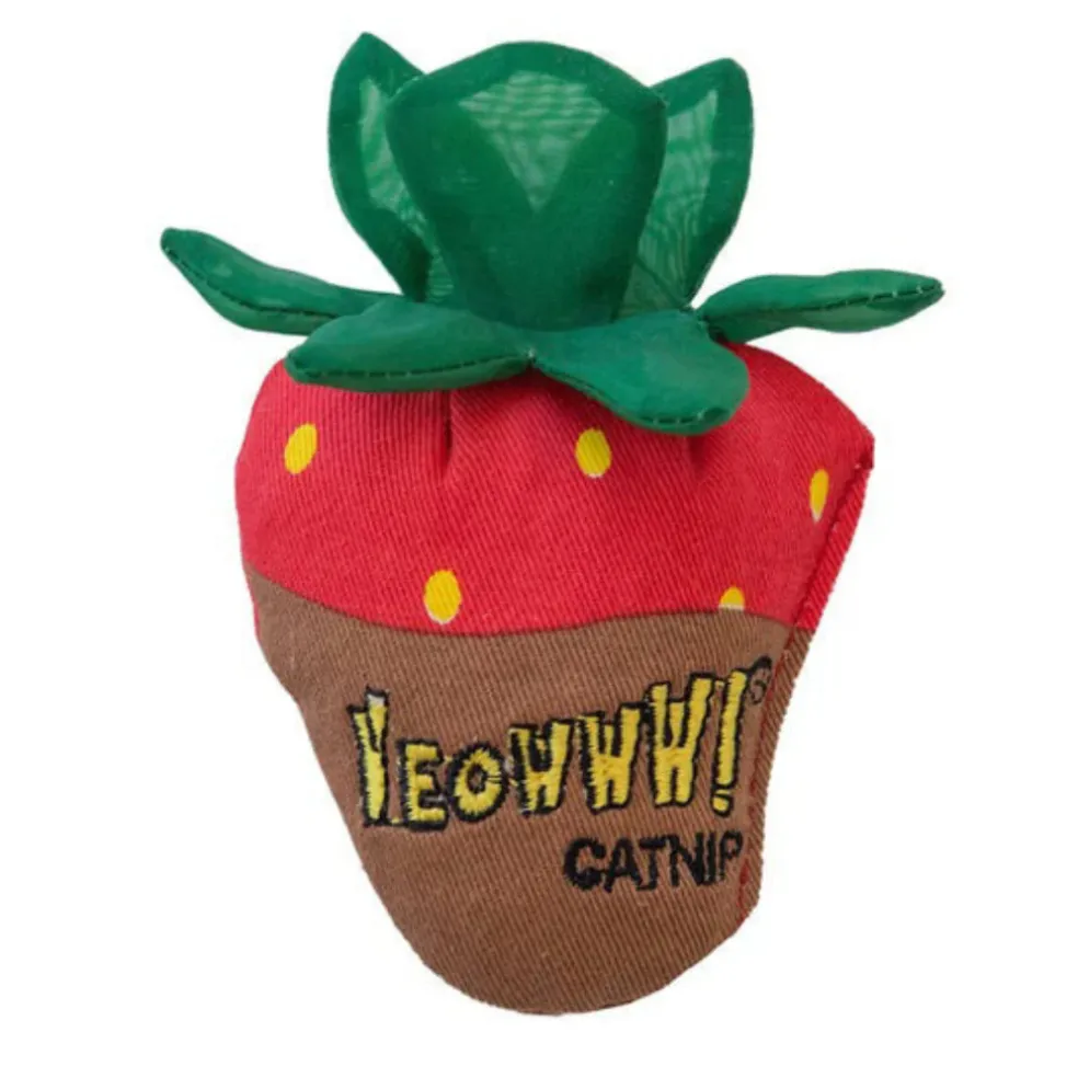 Yeowww! Strawberries Catnip Cat Toy