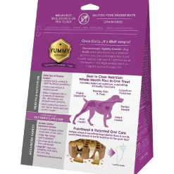Yummy Combs Dental Flossing Treats for Extra-Small Dogs 5.5-12lbs (48 Count)