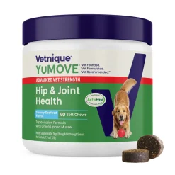 YuMOVE Advanced Vet Strength Hip & Joint Health Soft Chews for Dogs, Seafood Flavor