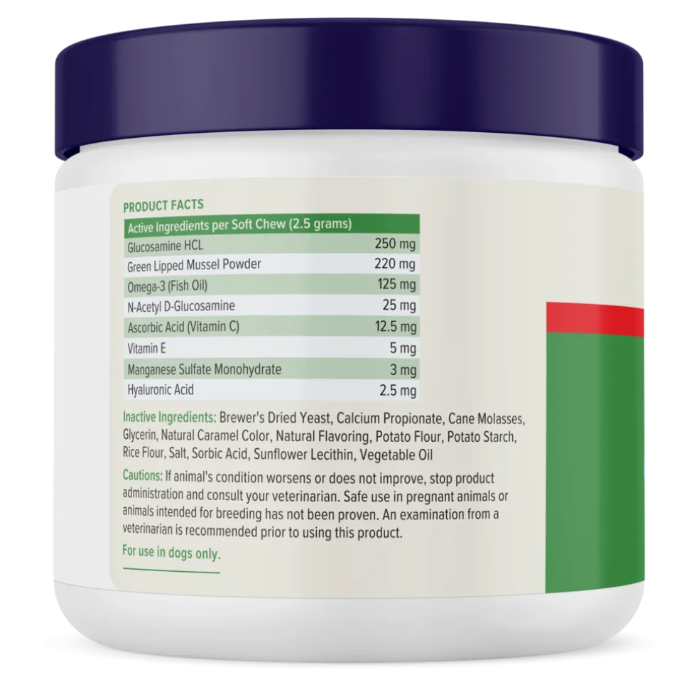 YuMOVE Advanced Vet Strength Hip & Joint Health Soft Chews for Dogs, Seafood Flavor
