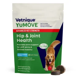 YuMOVE Advanced Vet Strength Hip & Joint Health Soft Chews for Dogs, Seafood Flavor