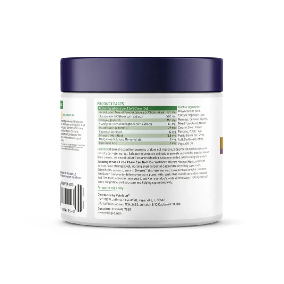 YuMove Advance 360 Max Strength Hip and Joint Supplement For Dogs (70 Soft Chews)