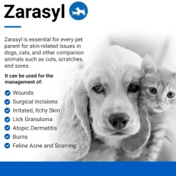 Zarasyl Companion Essential Skin Care for Dogs & Cats, 50-ml