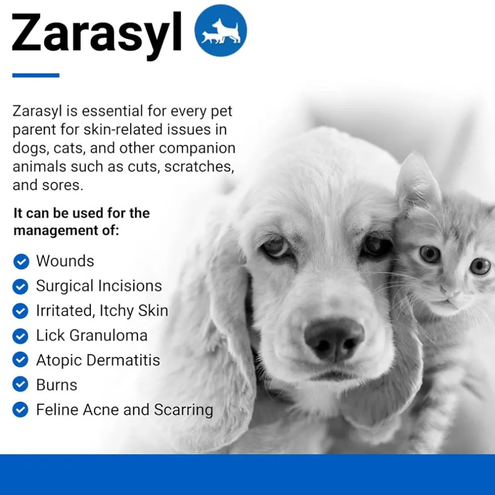 Zarasyl Companion Essential Skin Care for Dogs & Cats, 50-ml
