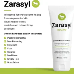 Zarasyl Equine Barrier Cream, 6.7-oz tube