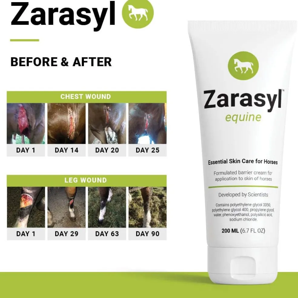 Zarasyl Equine Barrier Cream, 6.7-oz tube